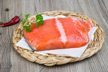 Salmon fillet