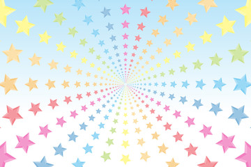 #Background #wallpaper #Vector #Illustration #design #free #free_size #charge_free #colorful #color rainbow,show business,entertainment,party,image 背景素材壁紙,虹色,レインボーカラー,七色,カラフル,星の模様,スターダスト,星屑,打上花火,放射状