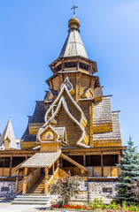 Fototapeta premium MOSCOW, RUSSIA - JULY 26, 2015: Izmailovo Kremlin
