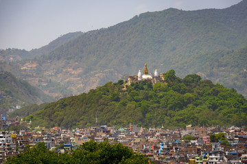 Obraz premium Swayambhunath in Kathmandu, Nepal