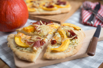 Kürbis Pizza 