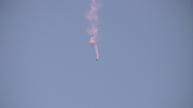 Skydiver parachute failure used reserve HD