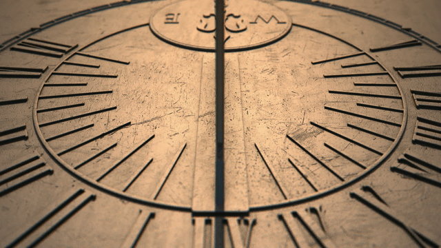 sundial slight timelapse panning view 1
