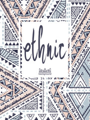 Tribal print, ethnic pattern