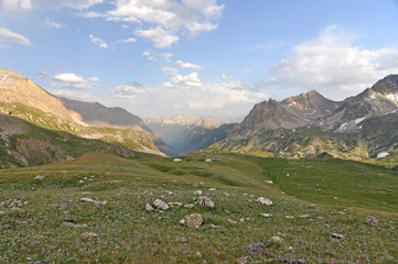 Alpine nature / The Alps are the highest and most extensive mountain range system that lies entirely in Europe, across Austria, France, Germany, Italy, Liechtenstein, Monaco, Slovenia, and Switzerland