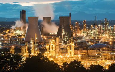 Grangemouth Refinery, Scotland - 93748484