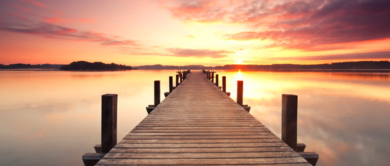 Sonnenuntergang am Strand