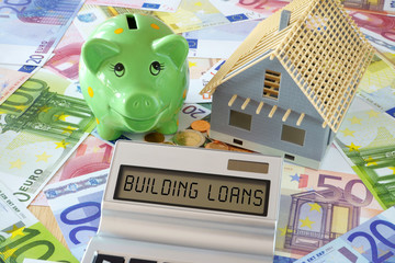 Build a house with a building loan