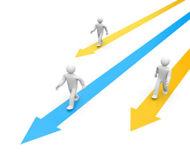 Selecting the right direction