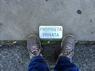 propriet&agrave; privata