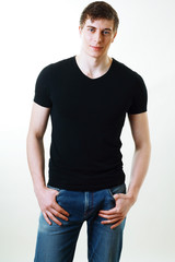 Obraz premium handsome young man