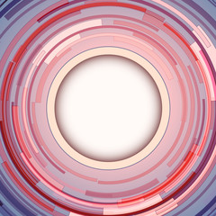 Abstract  background - circular 3D pattern