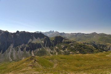 Alpine nature / The Alps are the highest and most extensive mountain range system that lies entirely in Europe, across Austria, France, Germany, Italy, Liechtenstein, Monaco, Slovenia, and Switzerland
