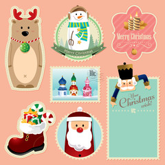 Fototapeta premium Christmas templates & background design