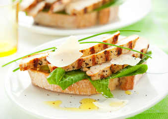  chicken Caesar sandwich