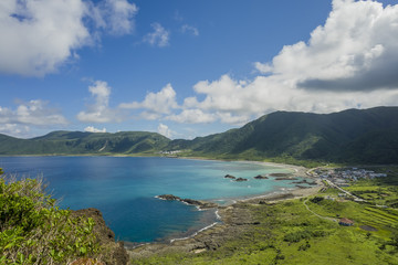 Obraz premium Beautiful nature landscapes at Orchid Island, Taitung