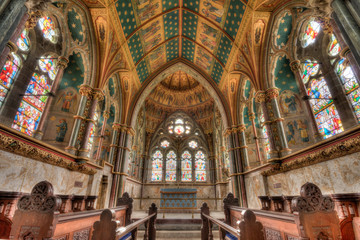 Fototapeta na wymiar Saint Mary's Church, North Yorkshire, England