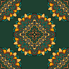 floral seamless pattern