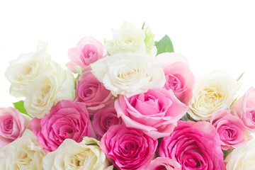 bouquet of fresh roses