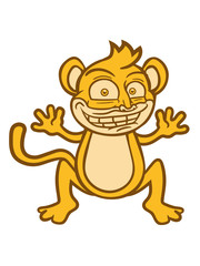 funny cartoon monkey