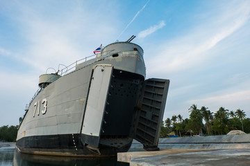 Naklejka premium The Royal Thai Navy vessel 713