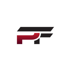 Modern Initiall Logo PF