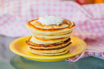 fritters or mini pancakes