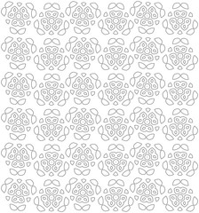 Abstract flowers pattern