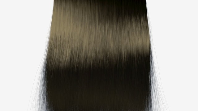 hair wave brown