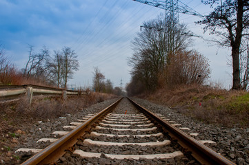 Fototapeta premium Gleise