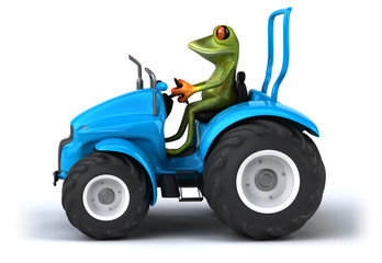 Fototapeta premium Fun frog