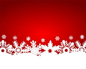 Christmas red background