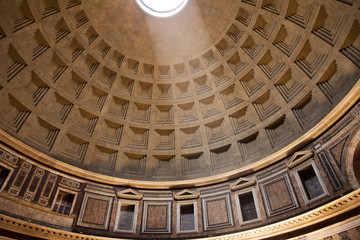 Ceiling Of The Pantheon