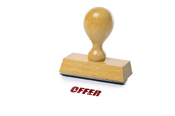 Offer Rubber Stamp
