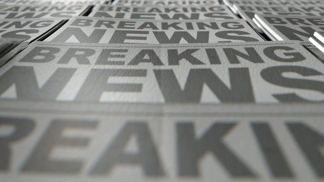newspaper press line animation view 1