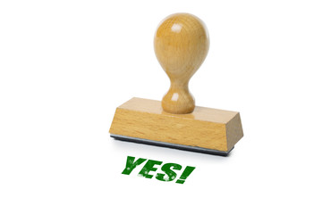 Yes Rubber Stamp