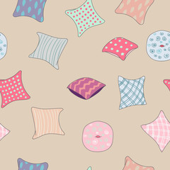 colored pillows cushions pattern