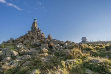 Die Wahrzeichen der Rhön zusammen auf einen Bild, Fliegerdenkma