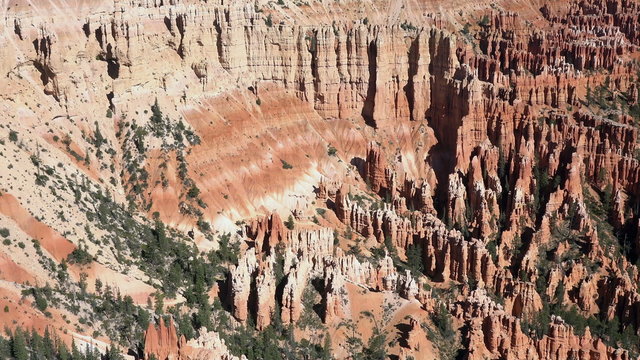 Bryce Canyon Utah red rock valley mountains erosions 4K 127