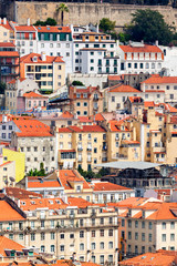 Fototapeta na wymiar Lisbon Historical City Close up, Portugal