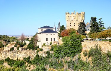 Fototapeta na wymiar Castle of Segovia