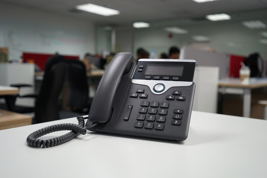 voice over IP phone at office