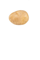 Fototapeta na wymiar Potato on white background