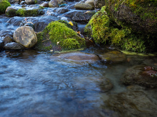 Mountain source of clean water
