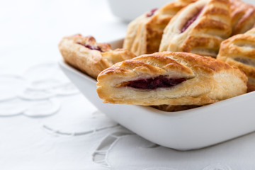 puff pastry in bowl