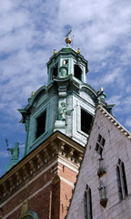 Fototapeta na wymiar Wawel Cathedral Tower
