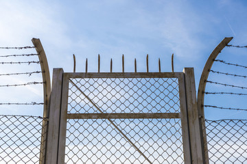 Barbed wire