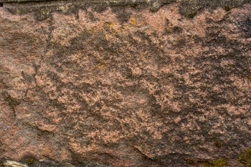 Old cracked stone
