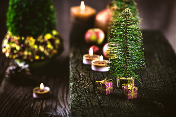 Christmas rustic decoration