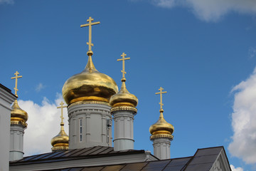 Fototapeta na wymiar he Church of Prophet Iliya, Nizhny Novgorod